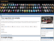 Tablet Screenshot of blog.hawkimedia.com